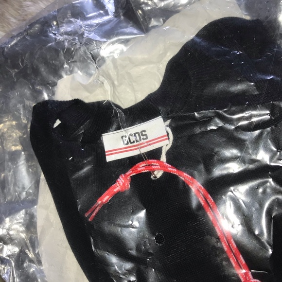 *Unisex GCDS Logo Knit Sweater - Picture 8 of 8